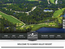 Tablet Screenshot of humbervalley.com